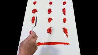 Fire Below | Daily Dose Of Art Easy &amp; Simple Acrylic Painting Step by Step For Beginners Satisfying