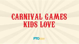 School Carnival Game Ideas  (You Can Make These!)