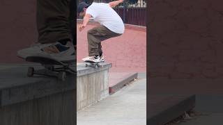 Grinding a Massive Ledge 😳 #NkaVids #skateboarding #skate #skateboard