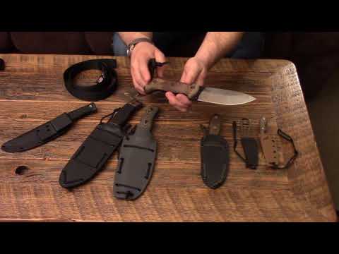 Knife Sheath Carry Methods Bushcraft Fieldcraft and Survival