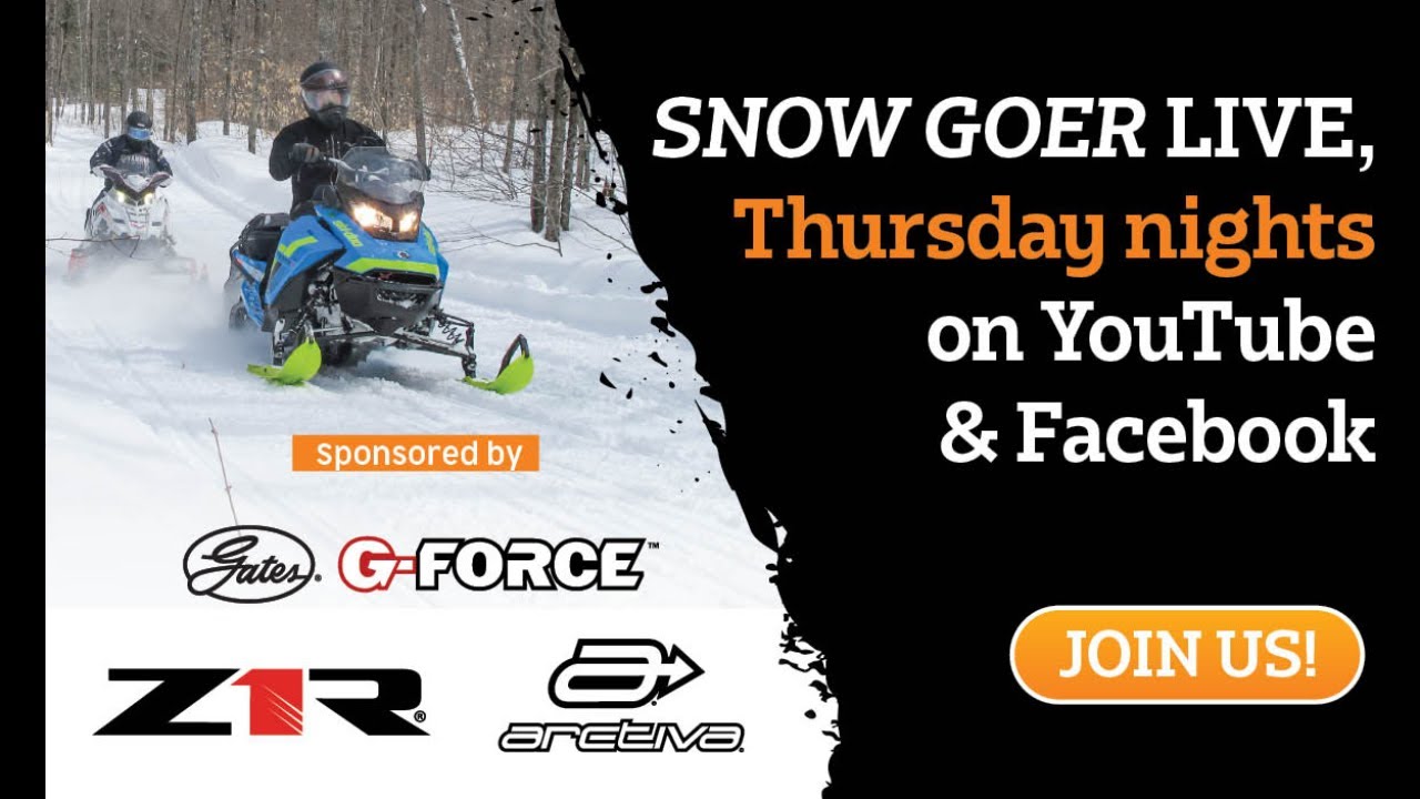 Snow Goer Live, with Ski-Doo leaders taking questions on