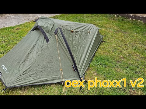 setup and walk around of the oex phoxx1 V2 tent - YouTube