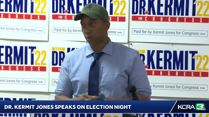 US House candidate Dr. Kermit Jones is speaking wi...