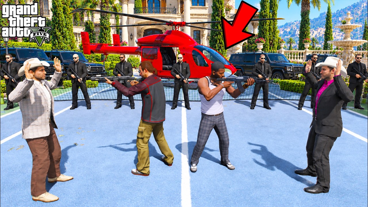 Franklin Mafia Killed Duggan Mafia's Family in GTA 5 | SHINCHAN and CHOP