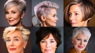 ♥️🔥Cute and Stylish Short Hairstyles for Thin and Thick Hair For Women Over 40 👍 by Trendy Short Hairstyles LookBook 594 views 1 month ago 10 minutes