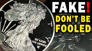 The NEWEST FAKE Silver Eagle Scam! How To Tell BEFORE You Buy!