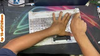 hp 15 ef laptop keyboard replacement. Hp 15- ef2126wm laptop keyboard replacement.#hp#keyboard 