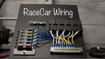 DIY Race Car Fuse/Relay Panel