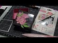 Crafter's Companion Double Sided Peony Dies Review: Partial Die Cut Box Tutorial!