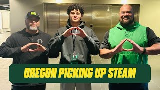 Oregon Building Recruiting Momentum in 2027 | Duck Legacy Sam Ngata Commits | Ducks Dish Podcast