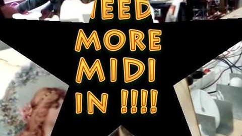 merry go round arduino MIDI hack