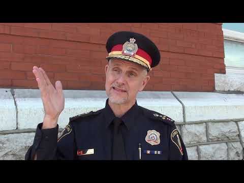 Cobourg Police Chief Paul VandeGraaf Bail Court May 17, 2021