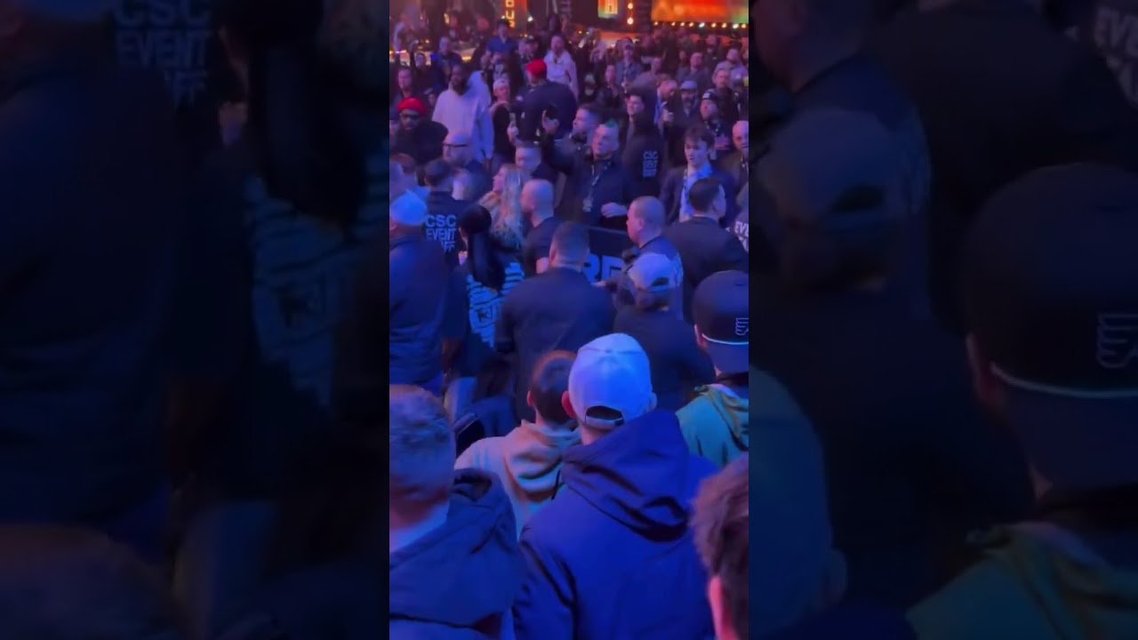 Mike Perry & Eddie Alvarez brawl in the crowd at BKFC👊