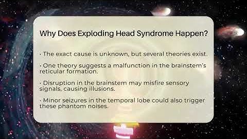 Why Does Exploding Head Syndrome Happen? - Strange Science HQ
