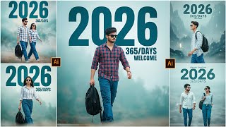 Happy New Year 2026 Photo editing || New Gemini Ai Photo editing screenshot 4