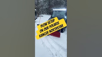 We are often asked “what’s your plow setup?” Here’s a quick walk around. #polaris #ranger #northstar