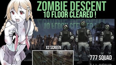 Tacticool: Zombie Descent 10 FLOOR CLEARED!  Multi screen recording.