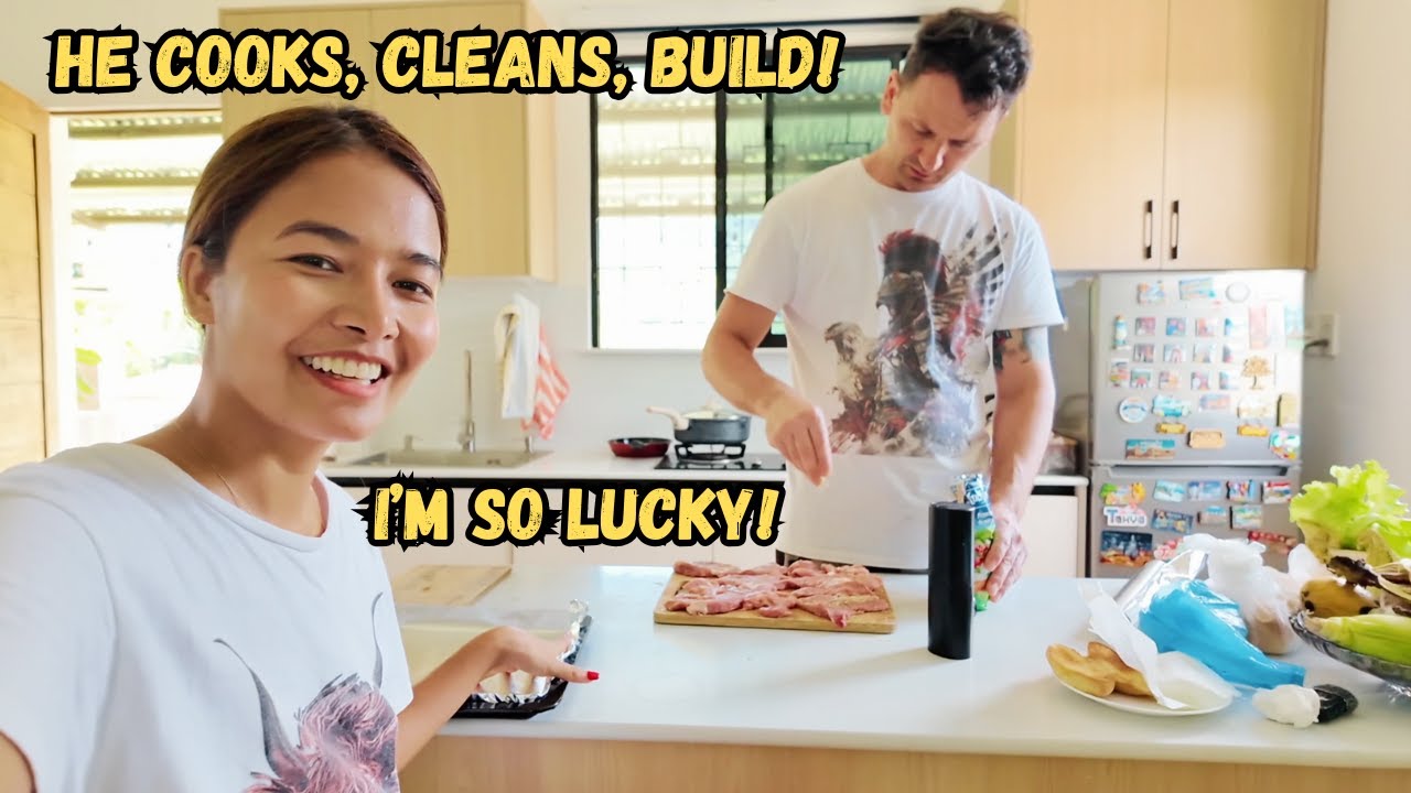 I'm So Lucky - He Cooks, Cleans and Build!