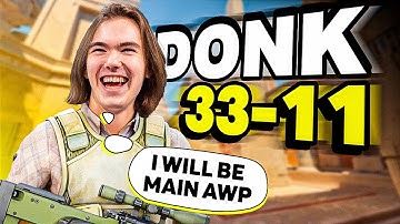 donk vs 10 lvl faceit  | CS2 FACEIT /W VOICE