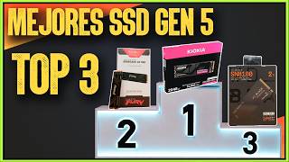 TOP 3 MEJORES SSD GEN 5, MEJORES DISCOS SÓLIDOS PCIE 5.0 PARA TU EQUIPO