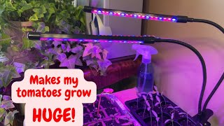 LED DUAL HEAD GROW LAMP FOR INDOOR PLANTS - STEP UP YOUR GARDENING GAME by Mama Cassidy Reviews 52 views 1 month ago 47 seconds