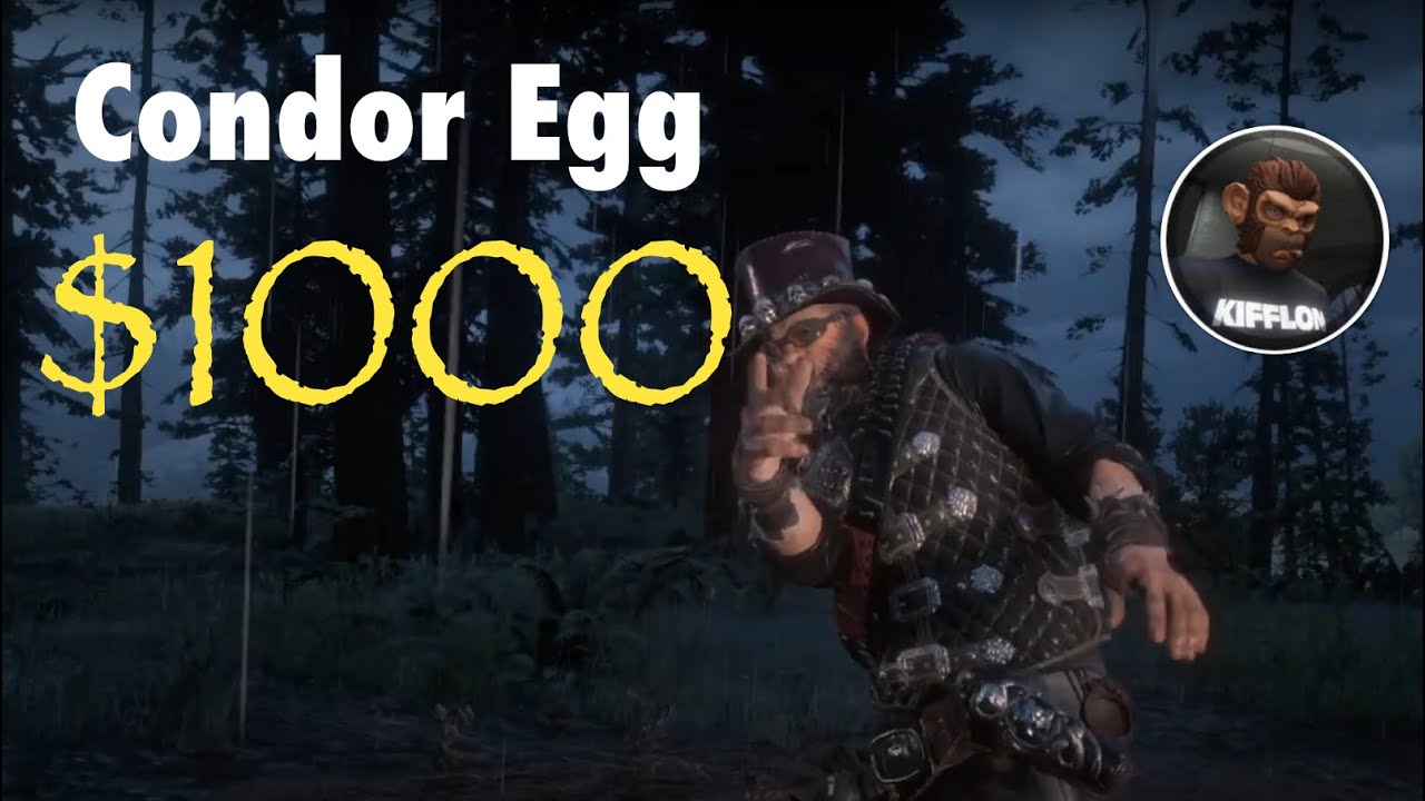 Red Dead Online : Condor Egg Win : Tall Trees