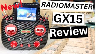 NEW RADIOMASTER GX15 for line of sight flyers Radio Control Transmitter REVIEW