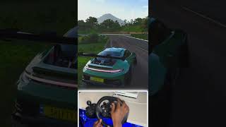 I Turned a GT3 RS Into a Twin Turbo Drift Car | Forza Horizon 5 | Logitech G920 Gameplay #shorts