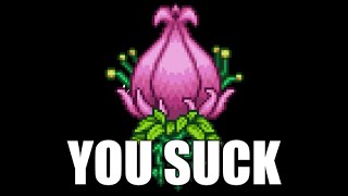 Fighting Plantera be like: