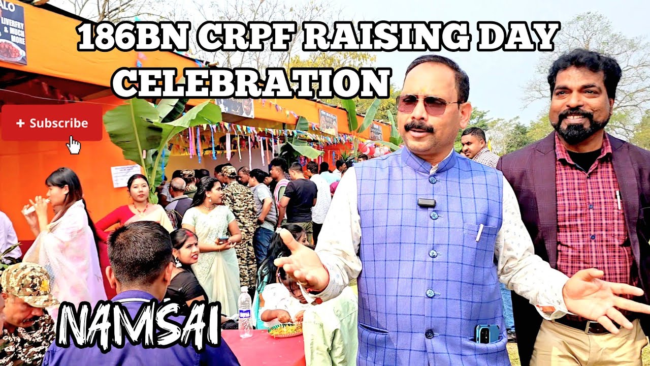Celebrating the 19th Raising Day of 186 BN CRPF: A Day Having Dances | Food Stalls | Dog's Show