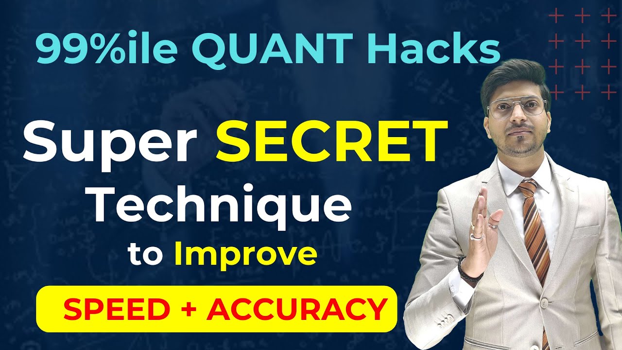 Weak in Maths? CAT Quant Hacks To Improve Speed And Accuracy | CAT 2025 ...