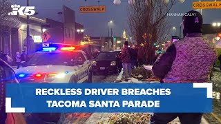 After reckless driver breached Tacoma Santa Parade, organizers look to tighten security
