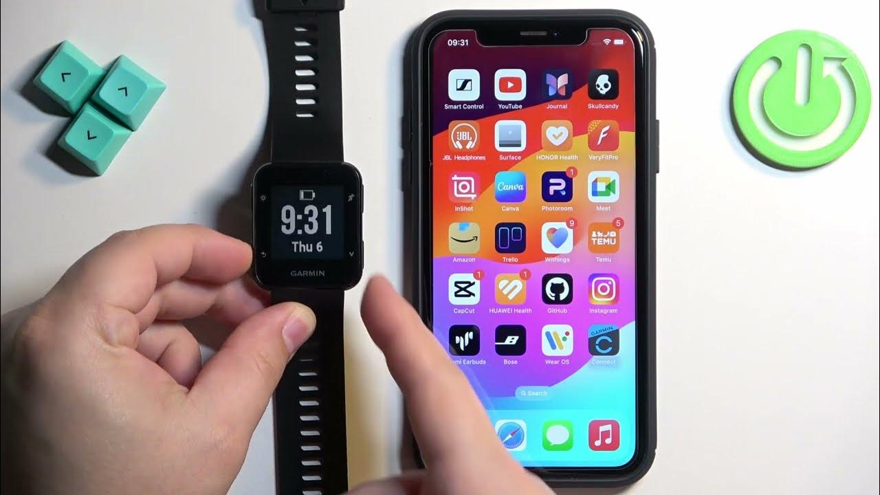 how-to-pair-garmin-forerunner-35-with-iphone-youtube