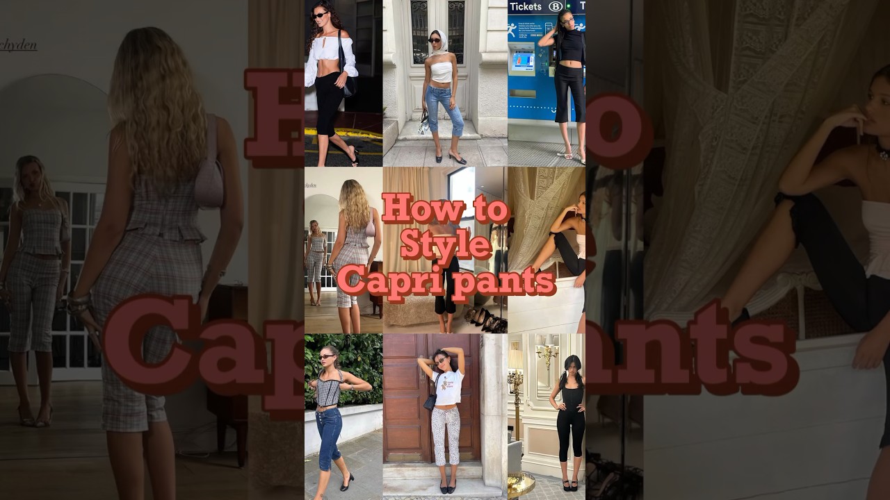 obsessed with capri pants 🪽