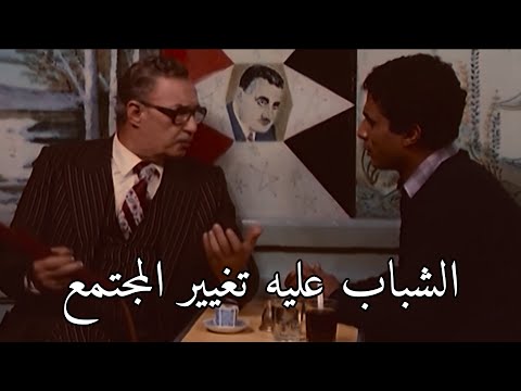 أحمد زكي في مشهد واقعي عن المجتمع كلهم كدابين