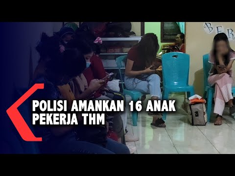 Polisi Amankan Belasan Anak Bekerja di Tempat Hiburan Malam