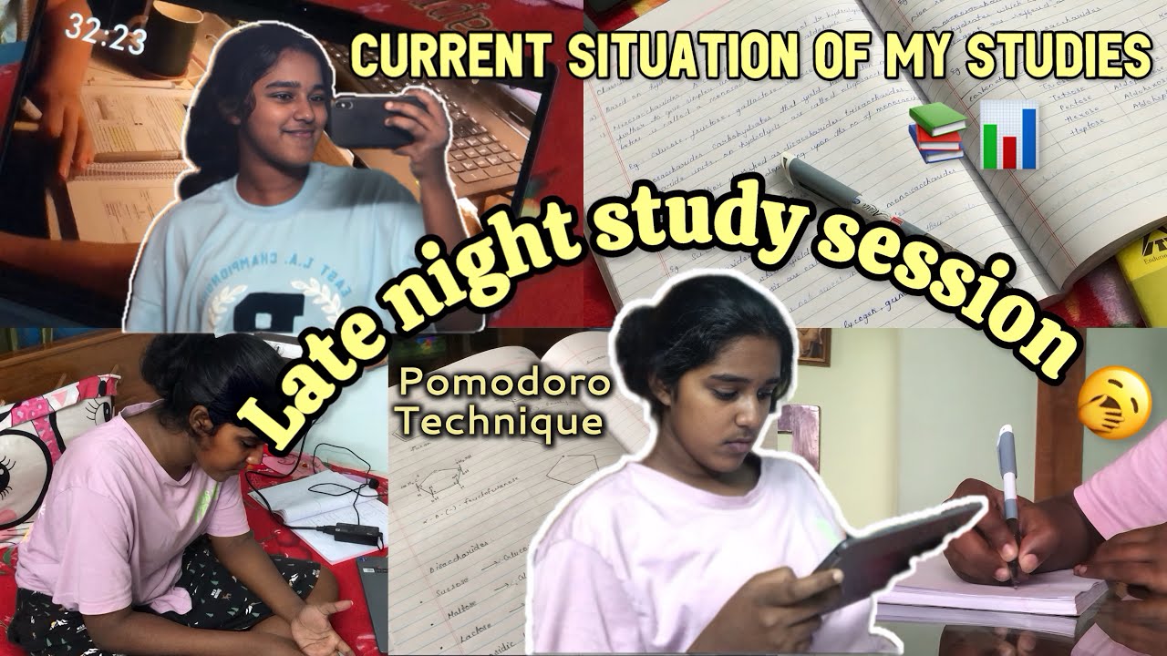 Late night studying 📚❤️‍🔥| Study updates 📊| 12th grader | Malayalam | My Unscripted Diaries 💌