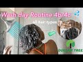 Trying Dollar Tree Products In My Curly Hair! *shocking results* | WASH DAY 4B/4C