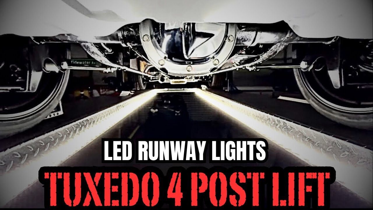 TUXEDO 4 Post Lift - EASY LED Lighting for $18!!!