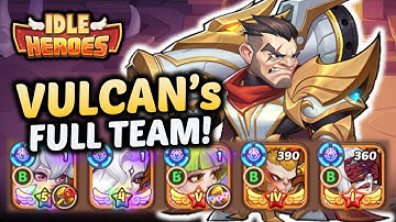 Building the perfect FULL TEAM for our Vulcan! - Episode 71 - The IDLE HEROES CSG Series