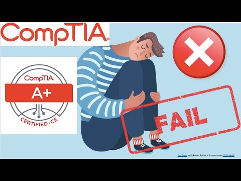 I failed the CompTIA A+ on my first attempt - YouTube