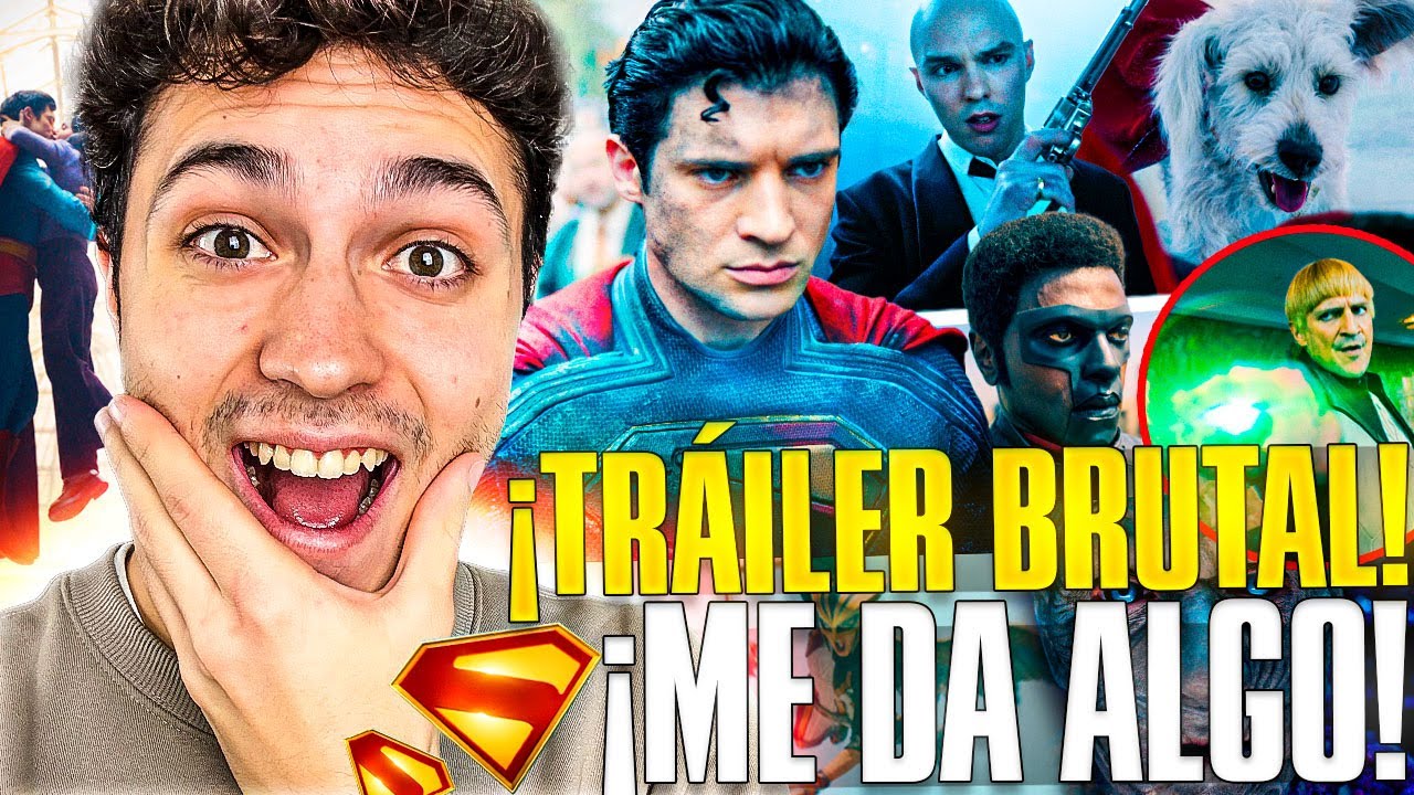 ¡A MÍ ME DA ALGO! ¡TRÁILER IMPRESIONANTE! ❤️ SUPERMAN - REACCIÓN TEASER TRÁILER OFICIAL