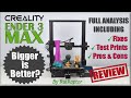 Creality Ender 3 MAX - Is Bigger Better??? FULL REVIEW