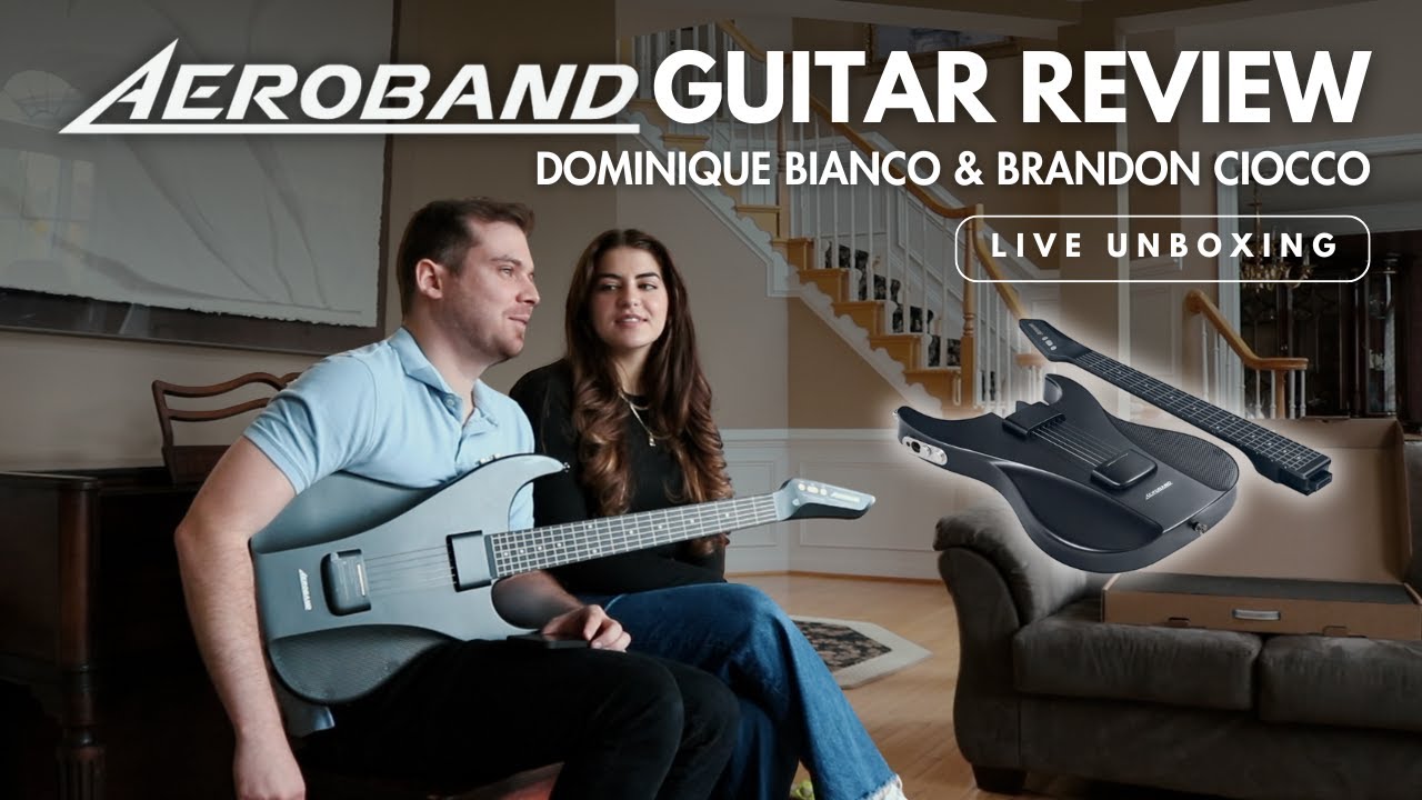 AeroBand Guitar Review & Unboxing | Beginner vs Expert
