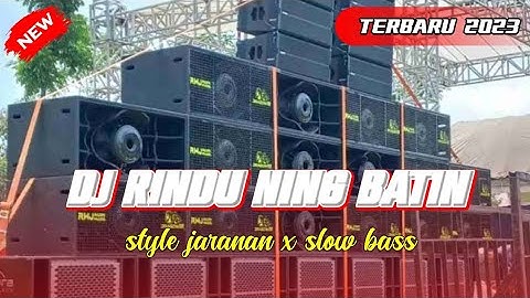 Dj Rindu Ning batin‼️ style jaranan x slow bass by fahmi c12 remixer🔥