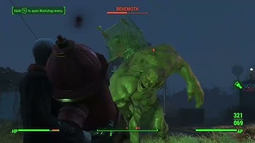 fallout 4  behemoth attacks sanctuary hills