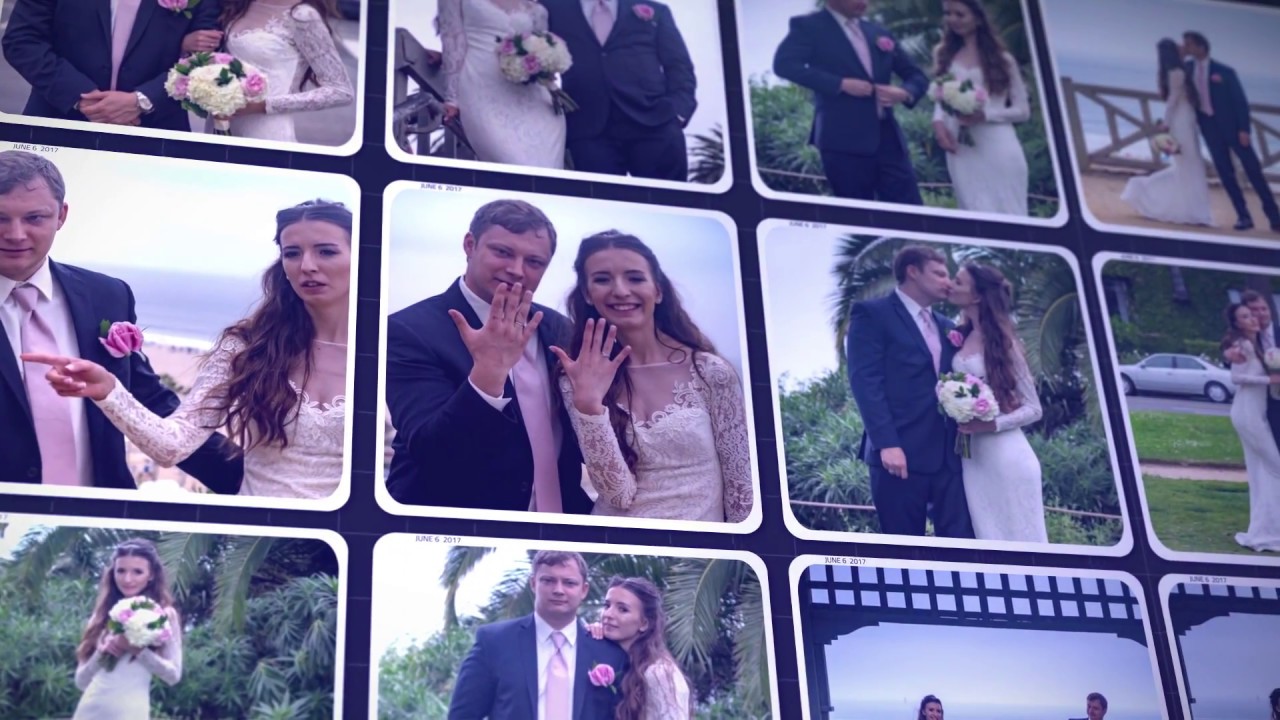 Mosaic Photo Slideshow Gallery 3D (dark version)