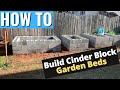 Cinder Block Raised Bed