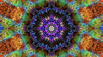 Mesmerizing Kaleidoscope Patterns: Hypnotic Visual Journey in 3 hours!