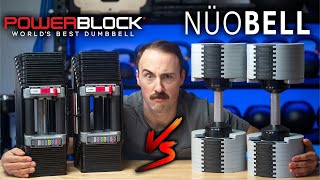Powerblock vs NÜOBELL Adjustable Dumbbells  The Quick Change Choice!
